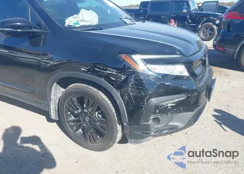 2022 Honda Pilot Awd Black Edition from USA, damaged, VIN 5FNYF6H73NB004137